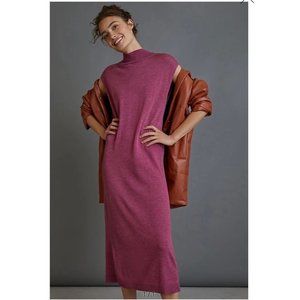 NWT Anthropologie Amadi Eliane Sweater Midi Dress